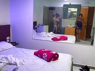 two latinas fuck neighbor new year ffm squirting orgasm