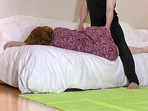 Pounding Milf's Massive Ass After Massage