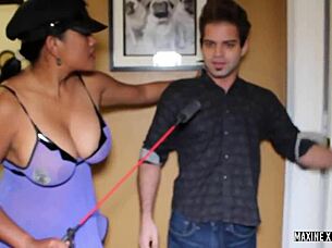 Ricky Rivers Bound And Begging For Dick-Fucking Thrills!