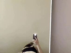 Intense Emotions Fuel Passionate Amateur POV Sex in Socks Skirt