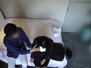 Seduce OL to Hotel for Private Japanese Sex