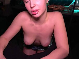 I'm overwhelmed by impatient lust, fucking him wildly in the steamy club bathroom