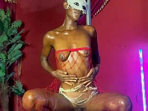 halloween dance teases my pussy for big dick fan