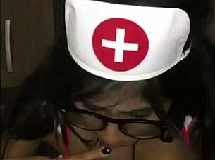 latina nurse seduces young patient in hospital 😘🏥