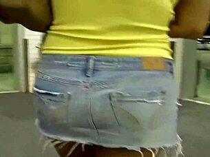 skylar tempts neighbor with anal fingering and gaping in fishnets