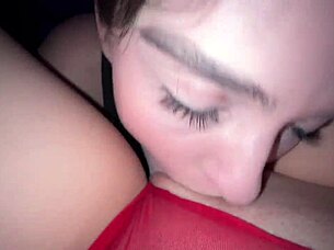 she fingers busty girlfriend to loud orgasm in lesbian play