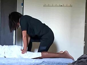 Thai Happy Ending Massage Turns Wild with Intense Flashing Action!