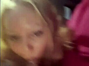 TikTok babe sucks cock entire car ride passionately