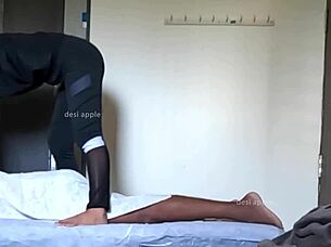 Thai Happy Ending Massage Turns Wild with Intense Flashing Action!