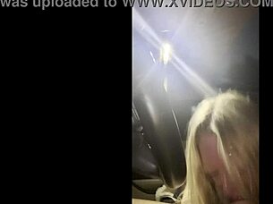 TikTok babe sucks cock entire car ride passionately