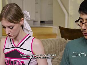 Virgin cheerleader Melody Marks loses it to Diego Perez, worth it?