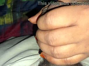 Exotic Desi Indian Fingering Leads to Sexy New Year Sex