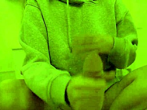 skinny brunette babe's massage ends in wet pussy happy explosion