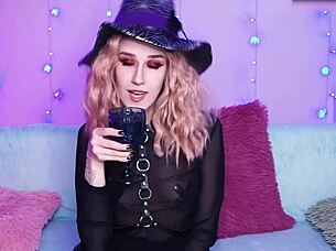 sexy babe toys hairy ass to squirting anal climax