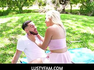 home date turns into busty Indica Monroe fuck frenzy.