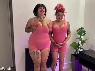 GG Huge Boobs Jump, Tits Bounce, Belly Fetish and Ass Shaking Tease!