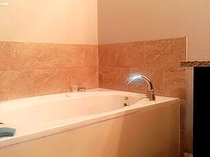 Amateur Asian Homemade Bathroom Tidy-Up Turns Wild Quick!