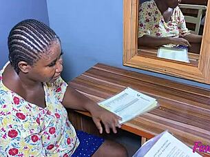 i'm the fat ass ebony teacher gettin pounded by african student at home