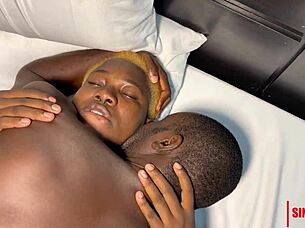wet ebony sarah enjoys pussy lick massage from donazy