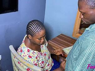 i'm the fat ass ebony teacher gettin pounded by african student at home