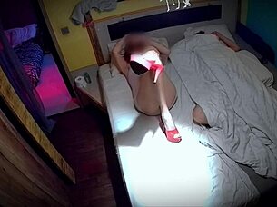 Stepbrother Creampies Blindfolded Wife Twice Then Dominates