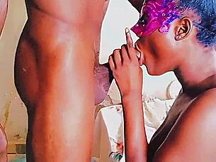 she screams as huge cock stretches tight creamy pussy!