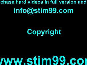 Feel the extreme electro cervix insertion shocking deep into her asian womb during solo anal?