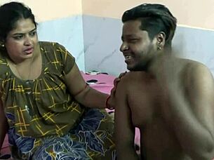 village bhabhi's beautiful tight pussy wrecked by country cock