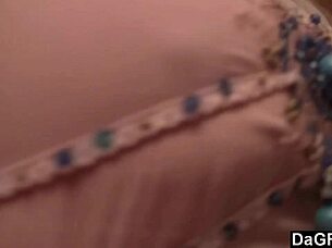 blonde big tits babe cheats hard doggystyle in motel bed