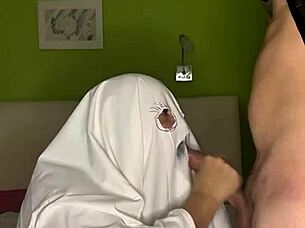 Stepmom Seduces With Taboo Blowjob Game