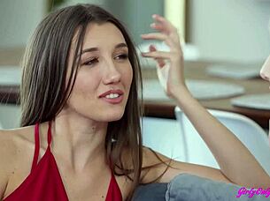 Lena Anderson Maya Woulfe Lesbian Scissoring Fingering Lick Pussy