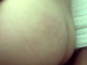 black couple starts the day with quick interracial pounding and cumshot