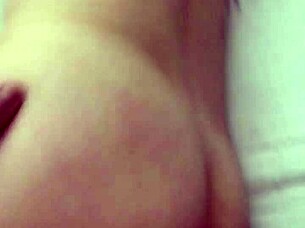 black couple starts the day with quick interracial pounding and cumshot