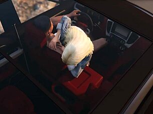 franklin hooks up with a prostitute in gta 5 car