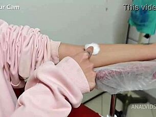 pretty slim brazilian challenges anal limits in dap game