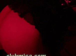 Redhead milf fingers ass spanks pussy in bdsm toy play