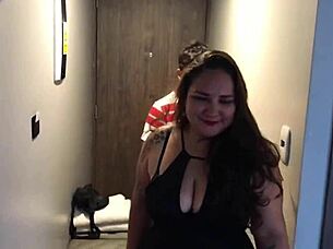 innocent big ass latina joins fake casting with my busty helper