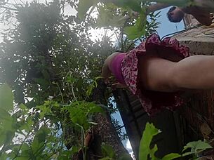 voyeur wife upskirt flashes panties to brother in law