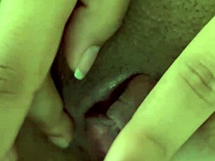 He fingers girlfriend intensely on the hotel bed