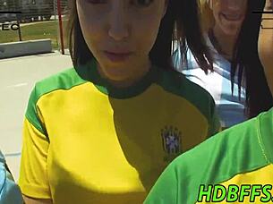 Teen Hotties Suck Cock and Fuck Wild at Pool Party!