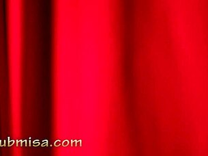 Redhead milf fingers ass spanks pussy in bdsm toy play