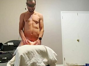 Unboxing vibrating fuck doll for intense pussy and ass machine pounding