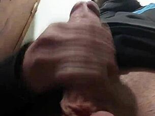 Watch me cum on camera while masturbating for you