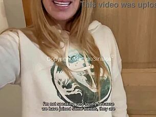 Jeune française salope filled with creampie cum