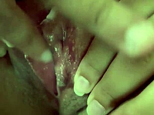 He fingers girlfriend intensely on the hotel bed