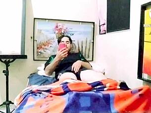 Mexican Emo Amateurs Fuck Boldly When Home Alone