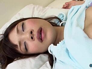 Dude pinches her big nipples during rough fuck