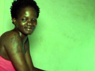 naija girl takes two big black cocks outside mmf