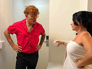 busty milf horny gym pussy fuck 💦🔥