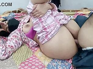 desi pakistani big ass college student sneaks sex with stepbrother in hidden passionate romp